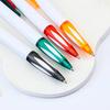 5 Pcs Soccer Rollerball Pens 0.5mm Black Ink Retractable Ballpoint Pens Football Gel Ink Pens for Sports Party Favors Kids Birthday Gifts