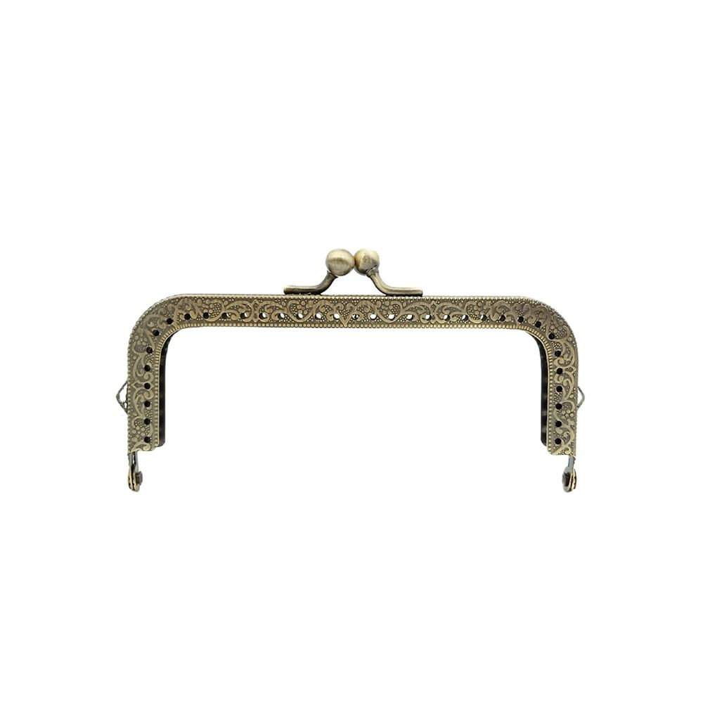 Bag Hardware Purse Frame Kiss Clasp Vintage Purse Frame Mini Bag Kiss Clasp Lock DIY Craft