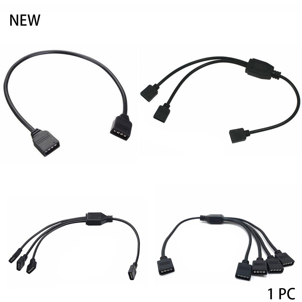 Соединительная линия, световая полоса 3528 5050, кабель, провод, адаптер, светодиодный разветвитель, разъем 4-контактный RGB