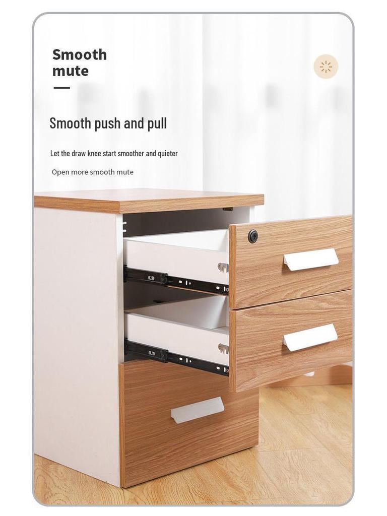 Бесшумные очень толстые направляющие для ящиков из нержавеющей стали с демпфированием отскока