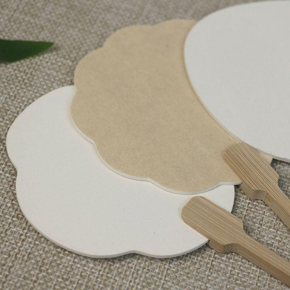 Мини-групповой веер Xuan бумажный веер двухсторонний пустой маленький веер расписанный вручную креативный веер DIY лакированный веер ручной веер рукоделие