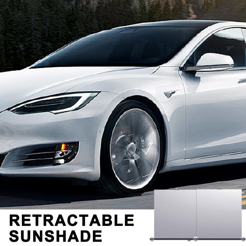 Retractable Sun Shade For Car Window Automotive Windshield Sunshades Car Sunshade Sun Visor Protector Sun Shade For Cars SUV RV