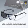 Retro Anti Slip Intelligent Photochromic Presbyopia Eyewear Multifocal Reading Glasses High-Definition Anti Blue Light Glasses