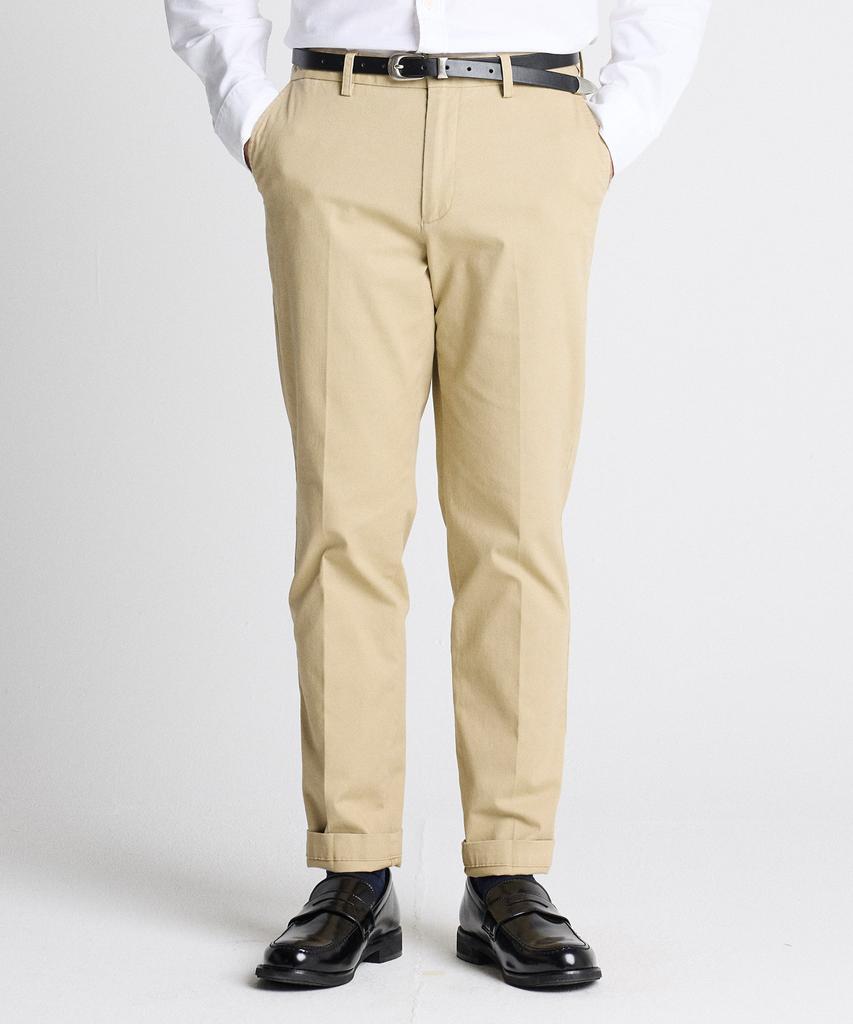 STCO Diems Washed Cotton Comfort Chino Pants Beige (Tapered Fit)_Dpawz01Csd