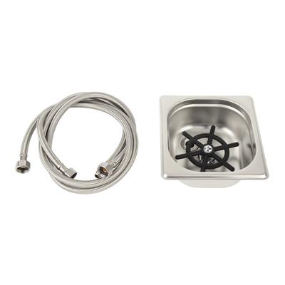 G1/2 Нержавеющая сталь Автоматическая машина для мытья чашек Очиститель для стекла для бара Паб Рестораны