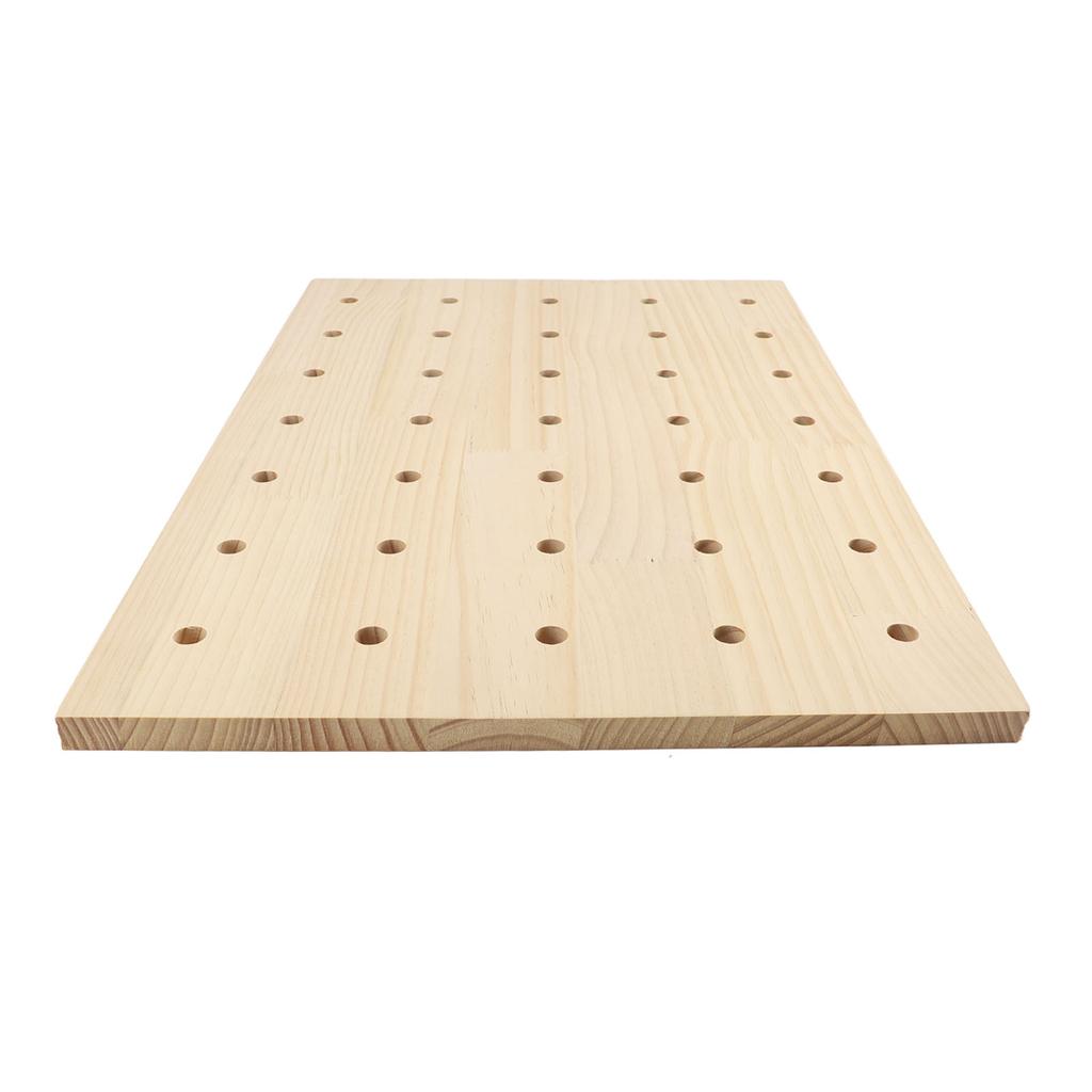 Комплект деревянных перфорированных панелей 40x60 см настенная панель для хранения и демонстрации, органайзер из деревянных перфорированных панелей для бутылок и чашек