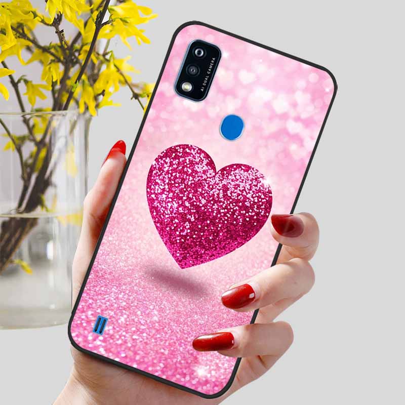 For ZTE Blade A51 Case Lovely TPU Silicone Soft Phone Cover for ZTE Blade A51 / A71 Protect Bumper Cover On BladeA51 A 51 Cute