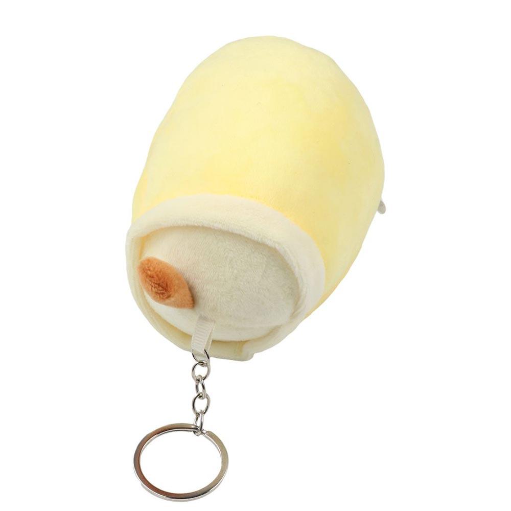 Plush Doll Bubble Tea Keychain Fruit Tea Boba Doll Plush Toys Milk Tea Keyring Backpack Decoration