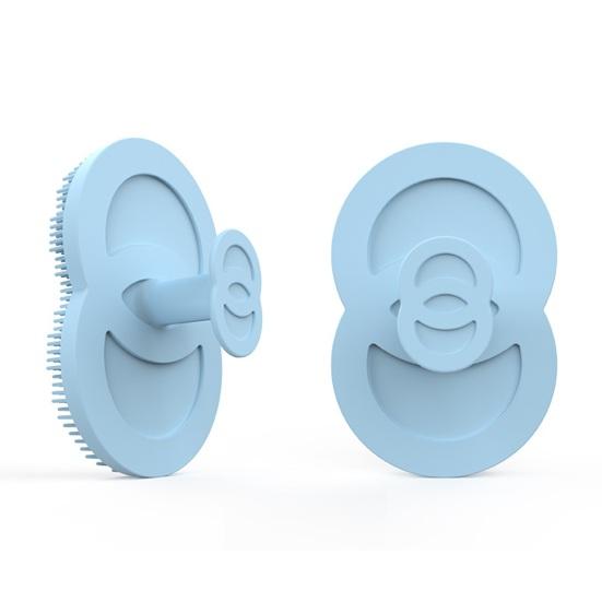 Силиконовая щетка для чистки яиц с мягкой щетиной для чистки куриных яиц и домашней птицы