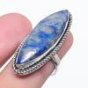 Lapis Lazuli Gemstone 925 Sterling Silver Jewelry Ring Size 7