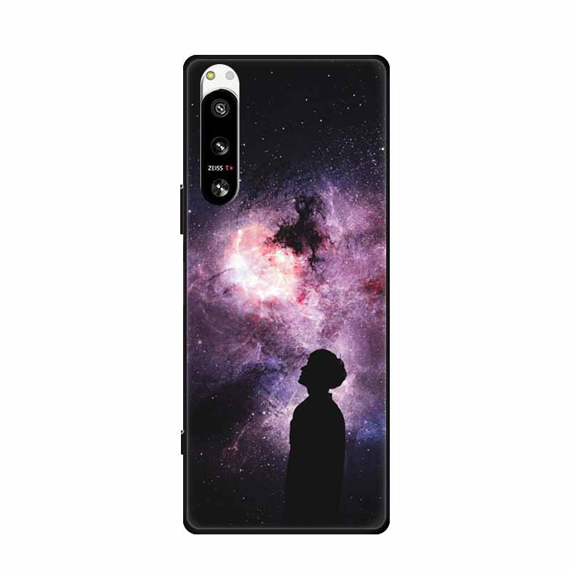 Крутой силиконовый чехол для Sony Xperia 5 IV Чехол с принтом Модный мягкий задний чехол для Sony Xperia 5IV Чехол-защита Печатные корпуса
