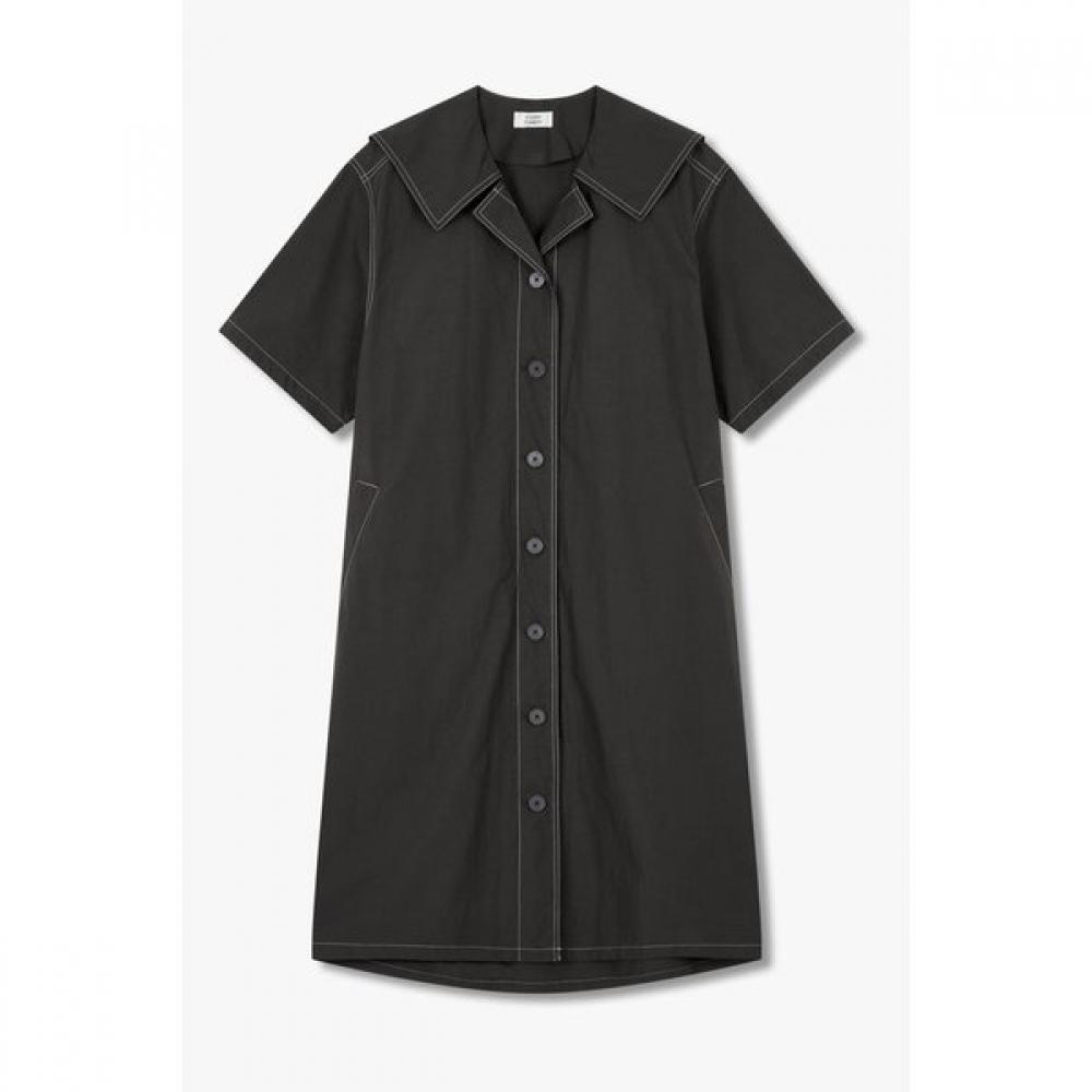 Studio Tomboy Cotton Dress Sailor Collar  9175241981 
