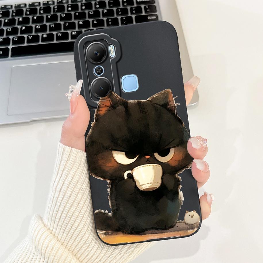 Чехол для Infinix Hot 12 Pro Play Cover X668 X6816 Мягкий Жидкий Силикон Защита Камеры Чехлы Для Infinix Hot 12i Hot12 Play Capa
