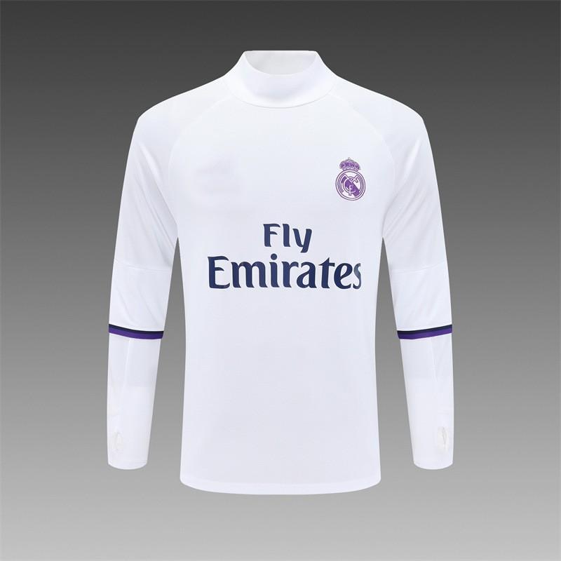 Винтажная тренировочная футболка AC Milan Barcelona Man Utd Atletico Ajax с длинным рукавом Мужская Взрослая Зимняя