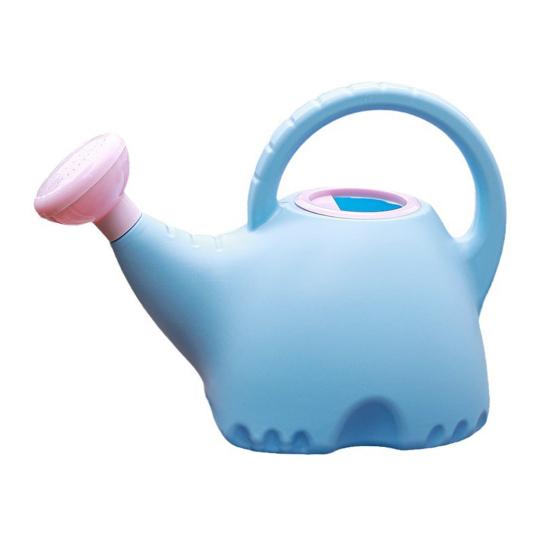 1.5L Watering Can Cartoon Elephant Watering Can Kids Watering Bottle with Removable Shower Head for Bonsai Trees Home Office Desktop Plants