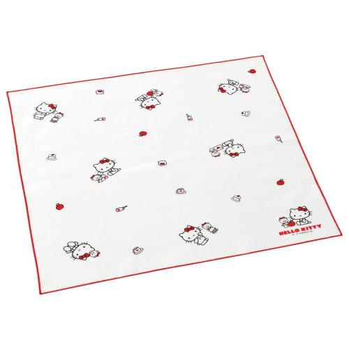 Skater Lunch Box Lunch Cross 43 x 43cm Kitty & Tiny Cham Sanrio Girl Made in Japan KB4-A