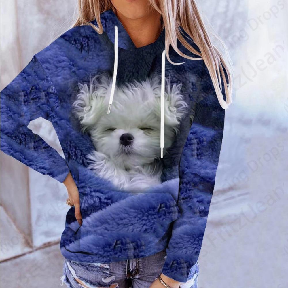 Lovely Cute Cat 3d Print Hoodie Women Fashion Oversized Women Hoodies Sweats Coat Girl Hooded Sweats Pullover Women's Clothing