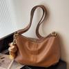 Stylish Simple and Casual Large-capacity Dumpling Bag Fashionable Single-shoulder Bag for Commuting