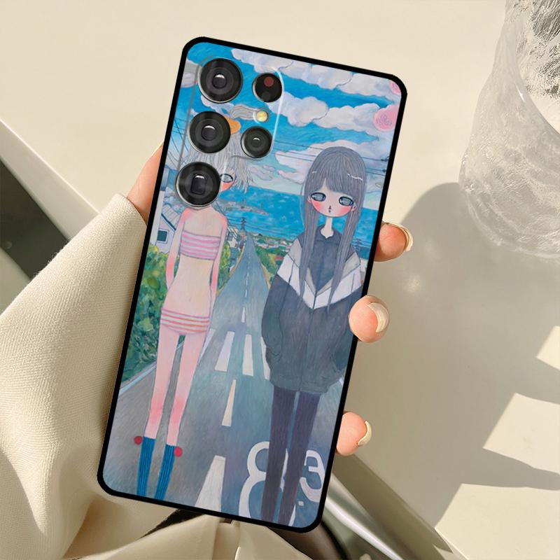 Ая Такано Чехол Для Samsung Galaxy S23 S22 Ultra S20 FE Note 20 Note 10 S8 S9 S10 Plus S21 Ultra Обложка