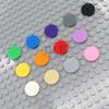 50 шт. Модульные Строительные Блоки Плитка Круглая 2x2 14769 DIY Креативные Обучающие Основы Кирпичики Классические Совместимые с Собираемыми Частицами