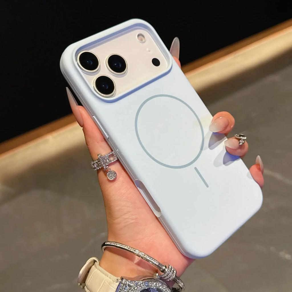 Матовый мягкий силиконовый чехол для телефона For For Iphone 17 Pro Max Air 14 13 12 11 1 16 Для чехла с беспроводной зарядкой