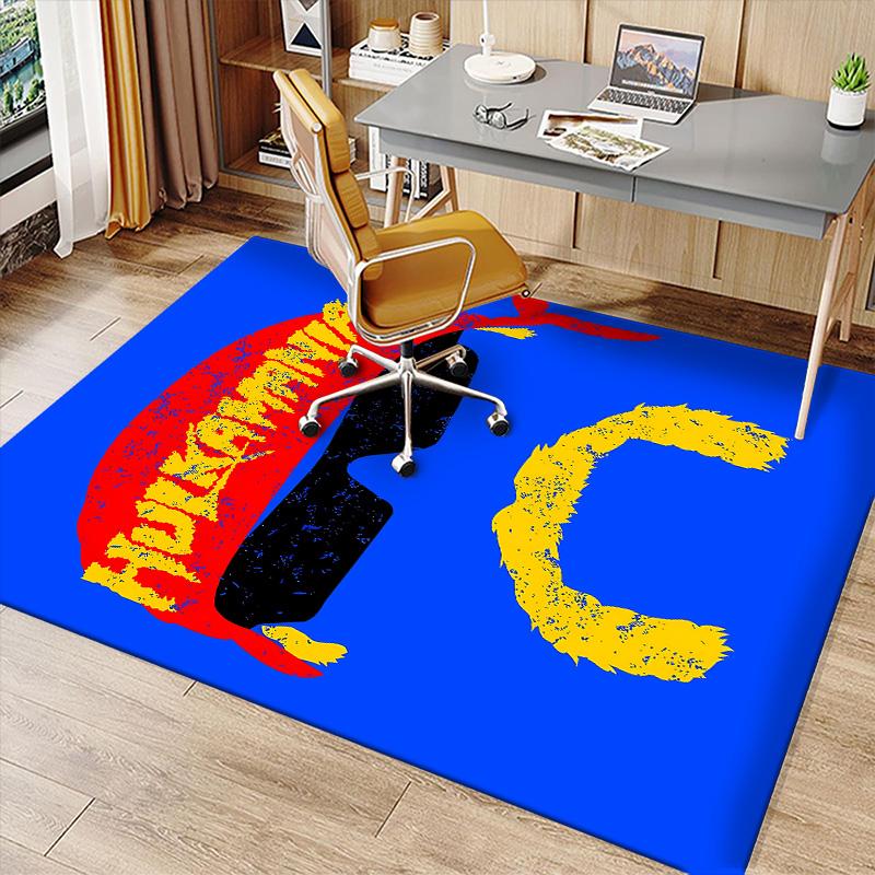 Hulk Hogan Printed Absorbent Washable Carpet, Non-Slip Bathroom Mats, Kitchen Rugs, Yoga Mat,Living Room Entrance, Camping Picnic Rugs