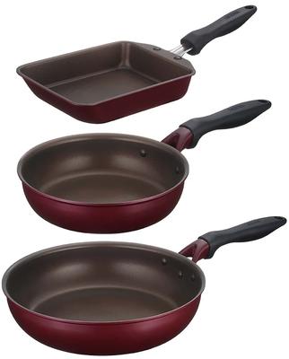 [Специальное предложение] Сковорода Thermos серии Durable, набор из 3 предметов KFH, красный, KFH-SET3-A R
