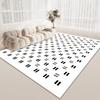 Геометрический принт Декоративный домашний ковер Гостиная Современный стиль 200x250 Ковры большой площади для спальни Мягкий Нескользящий коврик Дети