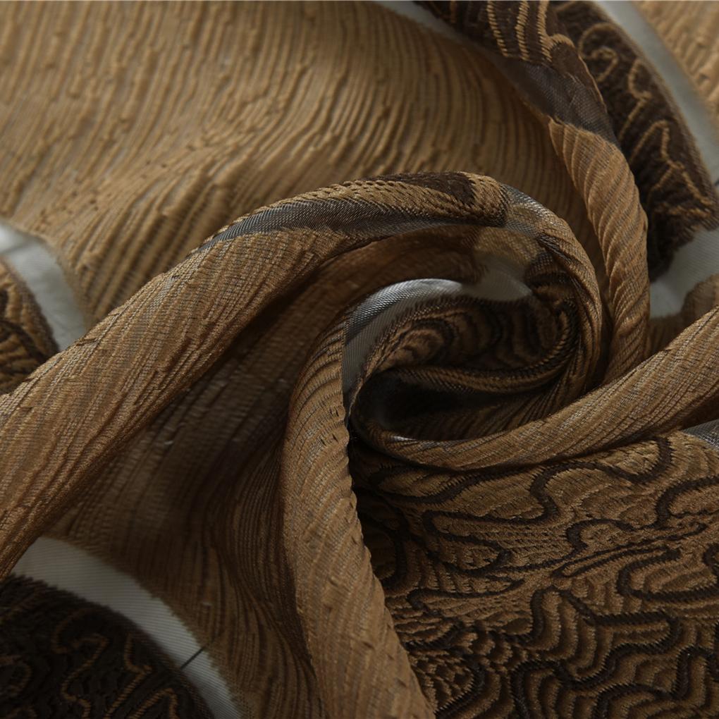 Тюль Прозрачный Окно Экран Дверь Балкон Гостиная Полупрозрачные Жалюзи Занавес