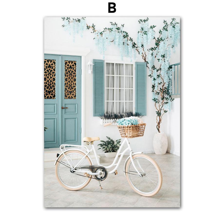 Кокосовая пальма доска для серфинга шале океан пляжный пейзаж настенная живопись на холсте скандинавские постеры с принтами настенная картина Декор в гостиную