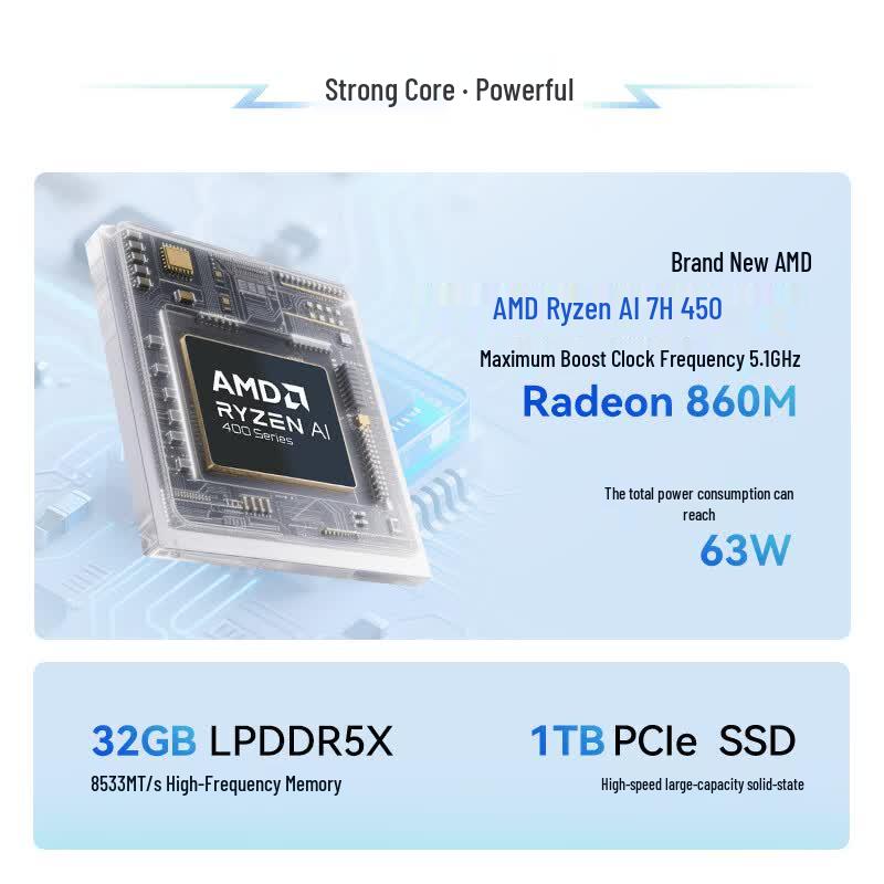 HP Ноутбук Star Book Pro 14 с процессором Ryzen AI (Китайская версия)