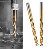 5Piece Titanium Coated Twist Drill Bit Set For Metal Steel Iron Aluminum Alloy Drilling Tool Superior Wear Resistance