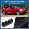 Передний левый переключатель стеклоподъемника для Mazda 3 2014-2017 BKC366350A