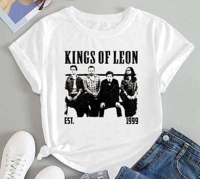 Винтажный Kings Of Leon Est. Футболка 1999, футболка в подарок для фаната группы Kings Of Leon