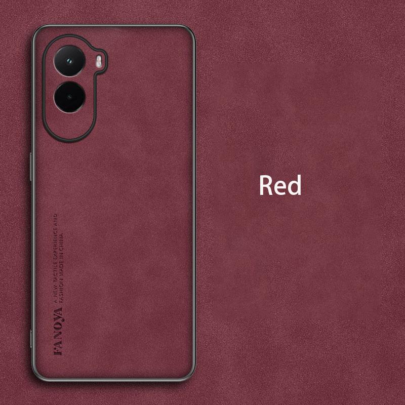 EUCAGR Роскошный чехол для телефона из овчины и ПУ-кожи для Xiaomi POCO M7 Защитная подставка Задняя крышка для Xiaomi POCO M7