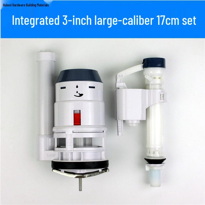 3-Inch Flush Valve: Dual/Single Push Toilet Flushing Mechanism