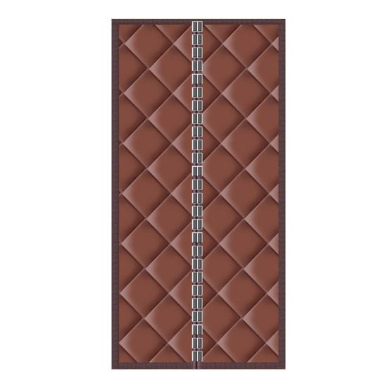 Магнитная тепловая дверная штора Сверхпрочный утепленный чехол для двери Магнитная застежка Ветрозащитная Звукоизоляционная дверная штора для утепления входа Патио-дверь