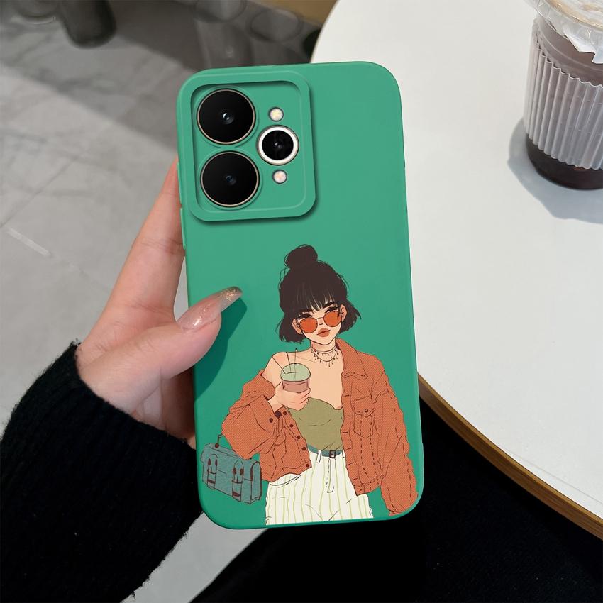 Для Realme 15 C73 C33 C35 Note 70 70T 15T 15X C21Y C25Y Противоударный силиконовый чехол для телефона Модные чехлы с узорами для красивого мальчика и девочки Задние крышки для Realme