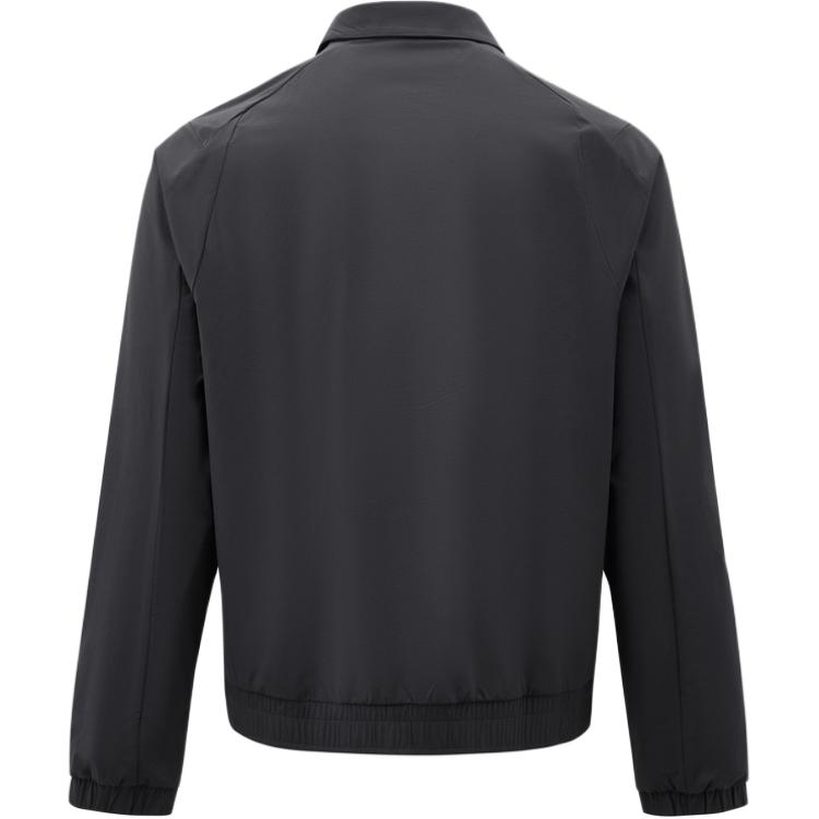 Men's Adidas Jackets Men's Black Lapel Moderate