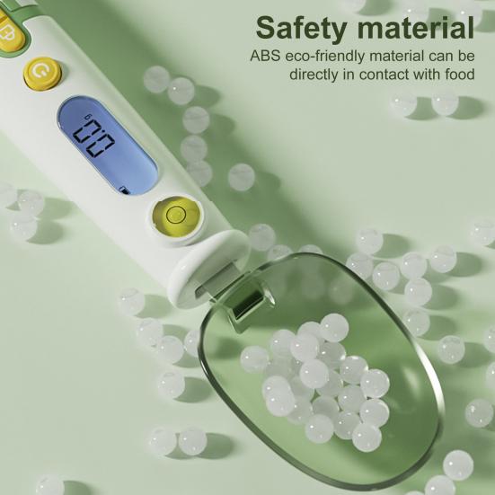 Цифровая мерная ложка с ЖК-экраном Высокоточные пищевые весы Мерный совок для выпечки Кулинария Взвешивание Электронная мерная ложка