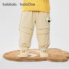 BALABALA balaOne Baby Fleece-lined Umbrella Pants Girls Boys Clothing 2025 Winter Clothing 208425108209