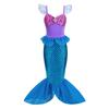 Girls' Sequin Cap Sleeve Mermaid Princess Dress