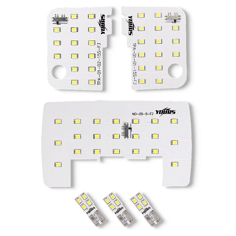 YOURS Yh711-2943 Toyota Rumi Tank Subaru Justy Daihatsu Tall 5-Piece Set White (with Dimming