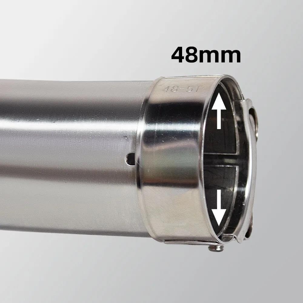 Motorcycle Muffler Exhaust Fits XL750 Transalp 750 CB750 Slip-on Tube