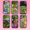 Чехол для игрового телефона My Singing Monsters для iPhone Mini 11 12 13 14 15 Pro XS Max X Plus SE XR черный мягкий чехол