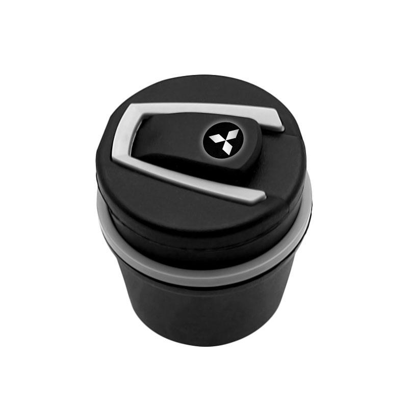 Car Ashtrays Portable Car Auto LED Light Cigarette Cigar Ash Cylinder for Mitsubishi ASX EVO Lancer Lancer Pajero Center Hub Cap
