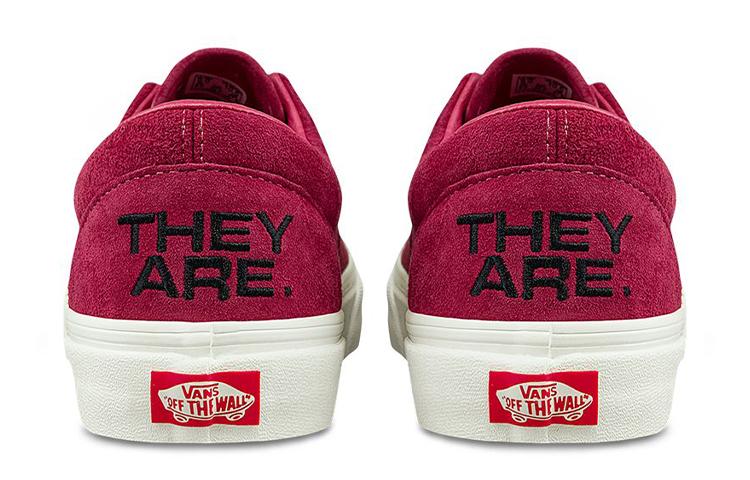 Vans Они X Vans Era Бордовый VN0A5EFN60S