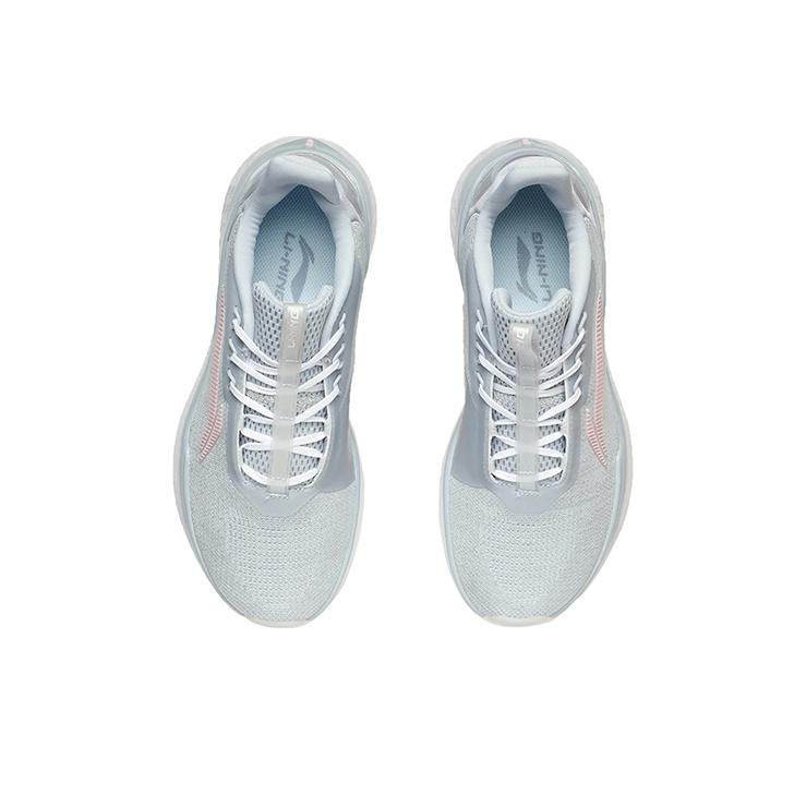 Li-Ning Серо-розовые женские кроссовки No Boundaries 2 AFPR022-6