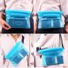 Simple Water-Sprinkling Festival Waist Bag Portable Shoulder Bag Adjustable Phone Case  Summer
