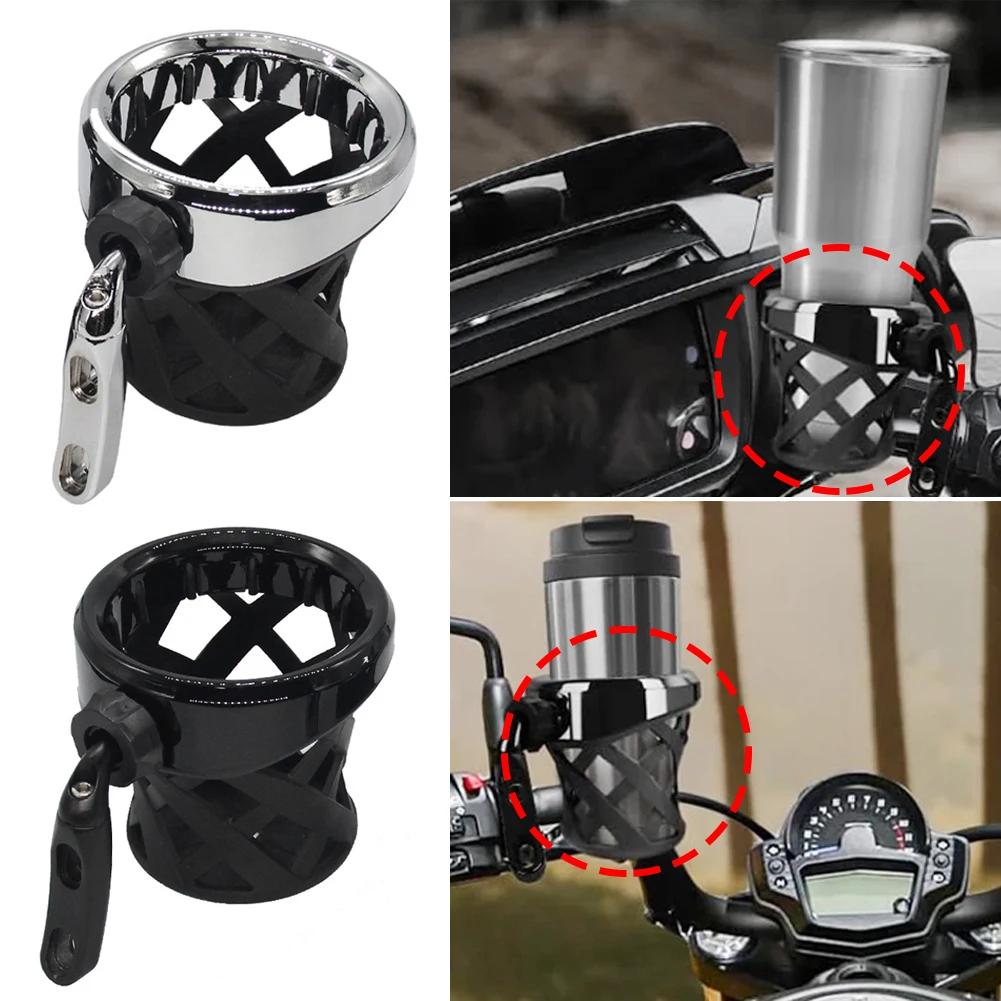 Motorcycle Passenger Handlebar Drinking Holder for Harley Touring Dyna Fat Bob Road Glide Electra Glide Model